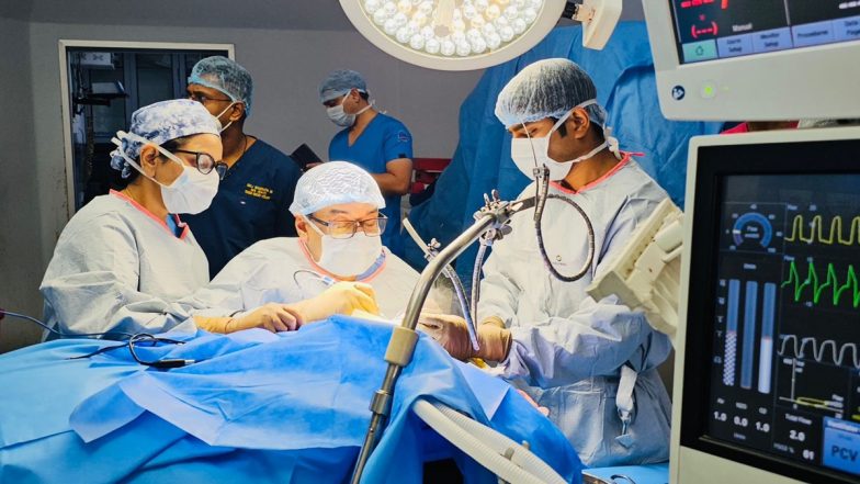 Delhi: Army Hospital Successfully Performs Rare Hearing Implant Surgery on 1.8-Year-Old Girl With Michel Aplasia (See Pics)