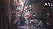 Delhi Building Collapse: 4-Storey Building Collapses in Seelampur's Welcome Area, Some People Feared Trapped; Rescue Operation Underway (Watch Videos)