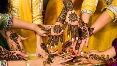 Navratri 2025 Mehndi Designs: Simple and Beautiful Henna Patterns and Mehendi Styles for To Celebrate Sharad Navratri (Watch Videos)