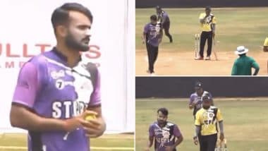 Watch Cricketer Akash Deep Showcase His Skills in Tennis Ball Cricket As Old Video of Indian Bowler Goes Viral After Pacer Stars in IND vs ENG 2nd Test 2025