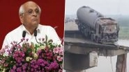 Gambhira Bridge Collapse: Gujarat CM Bhupendra Patel Mourns Loss of Lives After Vehicles Fall Into Mahisagar River in Vadodara, Orders Investigation