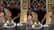 MS Dhoni Celebrates His 44th Birthday With Family, Wife Sakshi and Daughter Ziva Sing Happy Birthday As 'Mahi' Cuts Customary Cake (Watch Video)