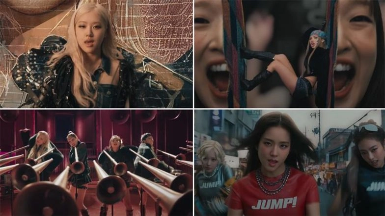 ‘Jump’: K-Pop Band BLACKPINK Drops Bold and Bizarre Music Video for Comeback Single After Nearly Three Years (Watch Video)