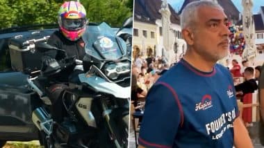 Ajith Kumar Embarks on His Motorcycle Tour of Romania, Bulgaria