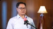 Minorities Enjoying Absolute Freedom in India Due to Hindu Majority, Says Union Minister Kiren Rijiju