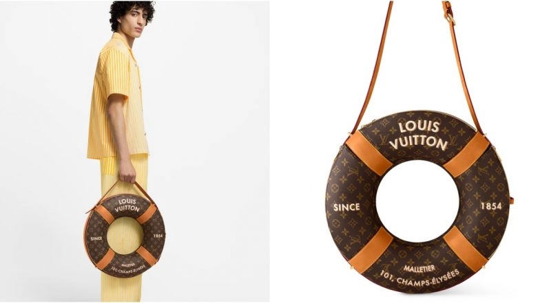 Is Louis Vuitton’s Lifebuoy Bag the Latest ‘It’ Accessory in Luxury Fashion? French Company Unveils New Monogram Handbags Priced at INR 8.6 Lakh (See Pics)