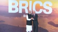 PM Modi in Brazil for BRICS Summit 2025: Prime Minister Narendra Modi Arrives at Museum of Modern Art for 17th Summit (Watch Videos)