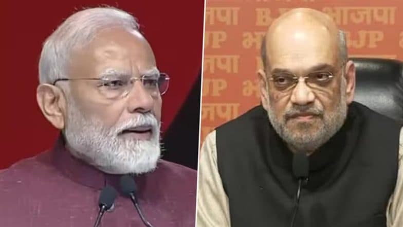 ‘Obsessive-Compulsive Disorder’: Congress Slams PM Narendra Modi, HM Amit Shah for Their Criticism of Jawaharlal Nehru in Lok Sabha