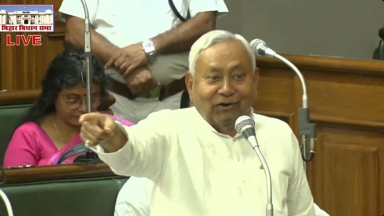 Ruckus Continues on Last Day of Session; CM Nitish Kumar Mocks Opposition Black Attire Protest