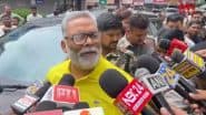 Chandan Mishra Murder: Pappu Yadav Meets Bihar Governor Arif Mohammad Khan, Demands President’s Rule in State Citing Law and Order Collapse (Watch Video)