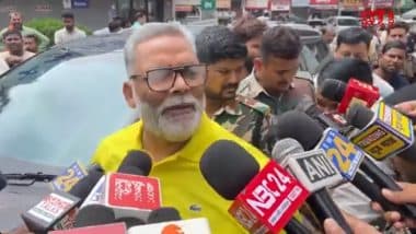 Chandan Mishra Murder: Pappu Yadav Meets Bihar Governor Arif Mohammad Khan, Demands President’s Rule in State Citing Law and Order Collapse (Watch Video)