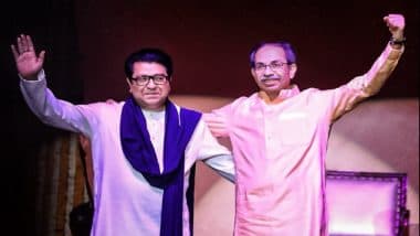 ‘We Have Come Together, to Live Together’: Shiv Sena Chief Uddhav Thackeray Announces Joining Hands With Raj Thackeray on Issue of Marathi Language and Maharashtra (Watch Video)