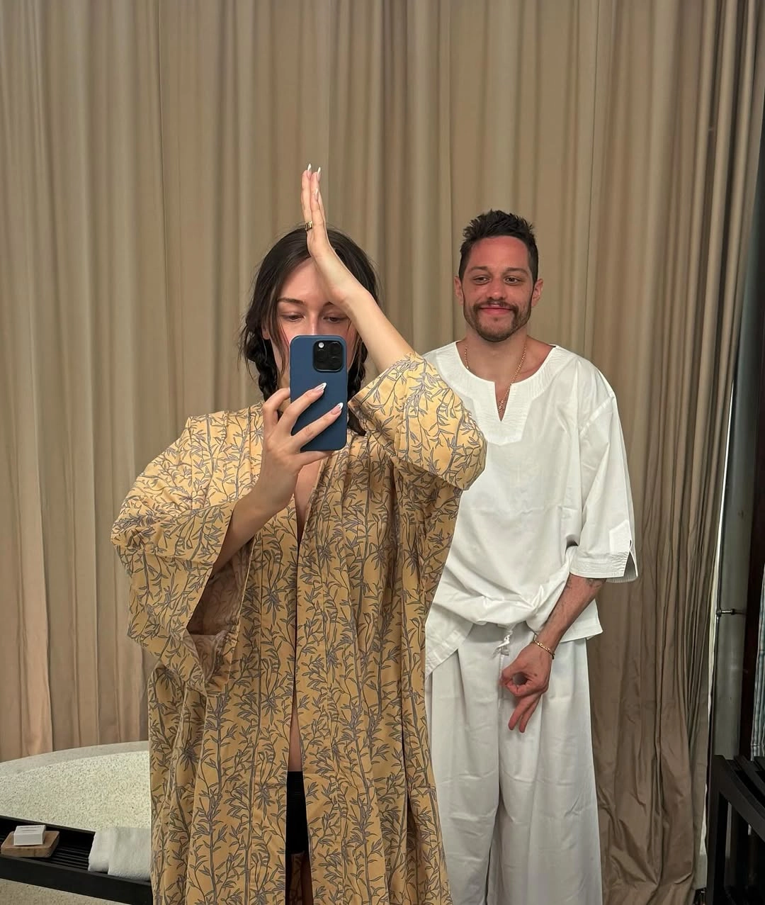 She and Davidson are expecting their first child—due in winter 2025.