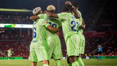 Mallorca 0-3 Barcelona, La Liga 2025–26: Raphinha, Ferran Torres, Lamine Yamal Score As Defending Champions Kickstart New Season With Win