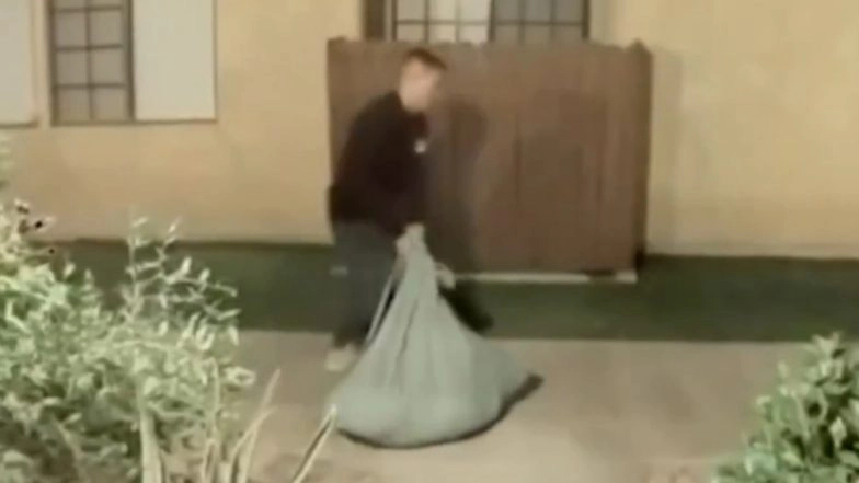 California: Husband Who Claimed Missing Wife Was Taken by ICE Caught on Camera Dragging Wrapped Object; Body of Sheylla Guitierrez Found in Angeles National Forest, Suspect Flees to Peru With Children (Watch Video)