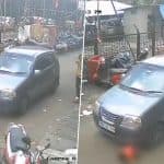 Mumbai: 4-Year-Old Boy Injured After Being Run Over by Car in Kanjurmarg, Police Respond After CCTV Video Surfaces