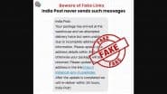 Did You Get an SMS To Update Your Address To Receive a Package From India Post? PIB Fact Check Debunks Fake Message