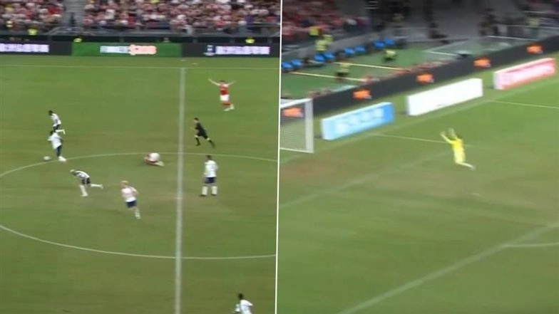 Arsenal 0-1 Tottenham Hotspur, Club Friendly: Pape Matar Sarr Nets Stunning Long Ranger To Hand Gunners Shock Defeat (Watch Goal Video Highlights)