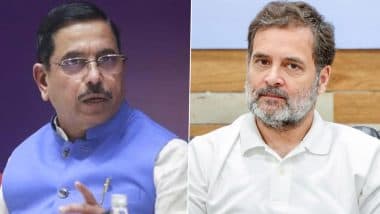 ‘Arguments Made by Rahul Gandhi and Congress Party Are Illogical’: Pralhad Joshi