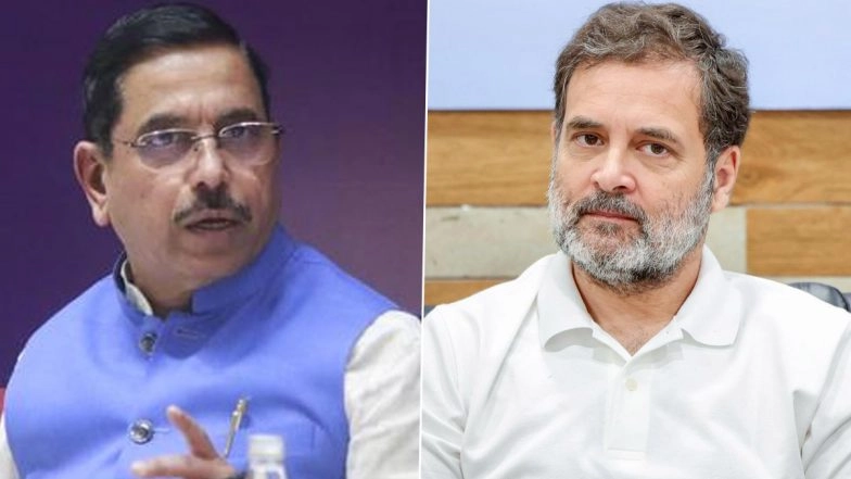 How Did You Win Karnataka Assembly Election, Pralhad Joshi Asks Rahul Gandhi Amid Congress Leaders&rsquo;s &lsquo;Election Fraud&rsquo; Claim