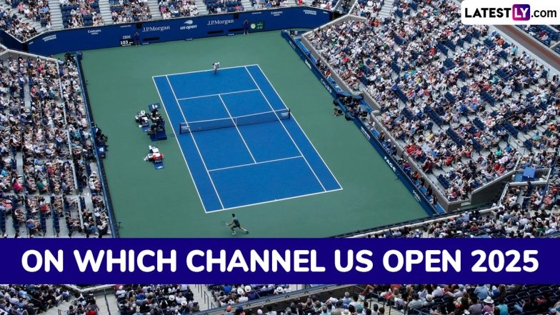 On Which Channel US Open 2025 Will Be Telecast Live in India? How To Watch Live Streaming Online? Check Viewing Options of Tennis Grand Slam Tournament