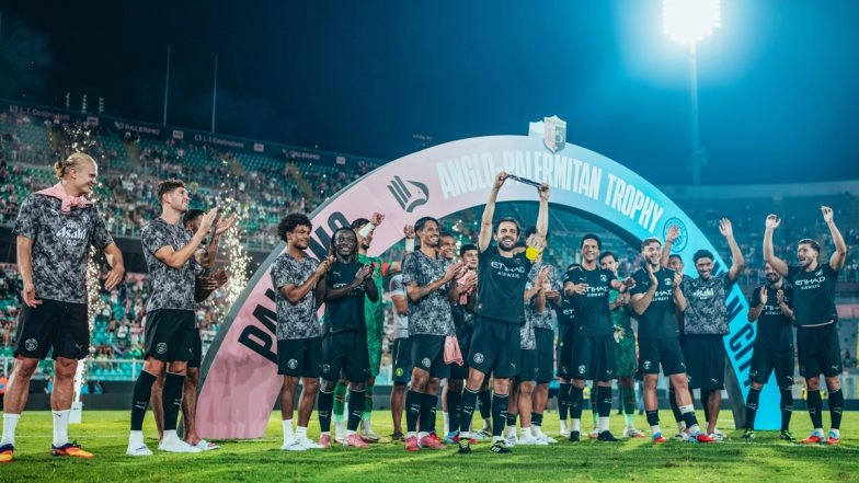 Palermo 0-3 Manchester City, Club Friendly 2025: Tijjani Reijnders Scores Brace As The Citizens Win Anglo-Palermitan Trophy