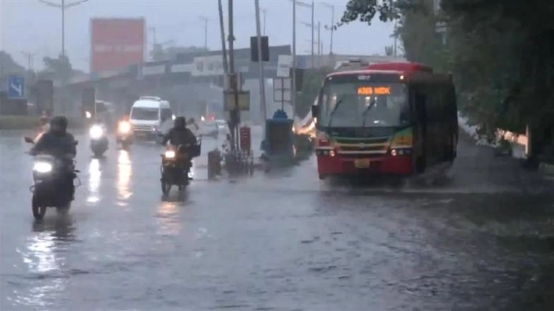 Mumbai Rains-Weather Forecast: Rain Lashes Parts of City, IMD Predicts More Showers (Watch Video)