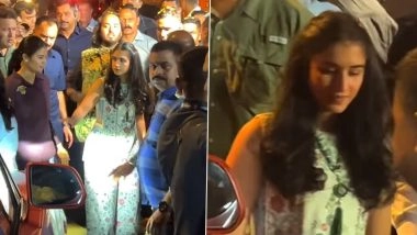 Ganesh Chaturthi 2025: Anant Ambani and Radhika Merchant Welcome Antilia Cha Raja at Home With Love and Devotion (Watch Video)