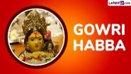 Gowri Habba 2025 Date and Puja Muhurat: Know Important Timings, Rituals and Significance of the Festival Celebrated a Day Before Ganesh Chaturthi