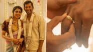 Vishal Gets Engaged To Sai Dhanshika on His Birthday, Months After Announcing Their Relationship