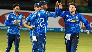 CPL 2025 Qualifier 1 Live Streaming Online Saint Lucia Kings vs Guyana Amazon Warriors: Watch Telecast of Caribbean Premier League Cricket Match on TV and Online