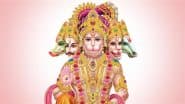 Lord Hanuman Images and Bajrangbali HD Wallpapers For Free Download Online: Share Shubh Mangalwar Greetings and Good Morning Messages With Panchamukhi Hanuman Photos