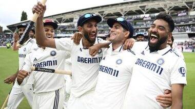 Virat Kohli Showers Special Praise on Mohammed Siraj, Cricket Fraternity Hails India’s Phenomenal Victory Over England in 5th Test