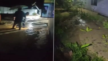 Chamoli Cloudburst: 1 Buried in Debris, Another Missing in Tharali As Cloudburst Wreaks Havoc; Uttarakhand CM Pushkar Singh Dhami Monitoring Rescue Operations (Watch Videos)