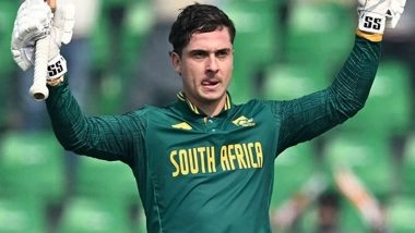 Matthew Breetzke Becomes First Batter to Register 50-Plus Scores in His First Four ODIs, Achieves Feat During AUS vs SA 2nd ODI 2025 Match