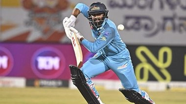 Maharaja Trophy KSCA T20 2025: Smaran Ravichandran’s Half-Century Helps Gulbarga Mystics Beat Hubli Tigers by Four Wickets