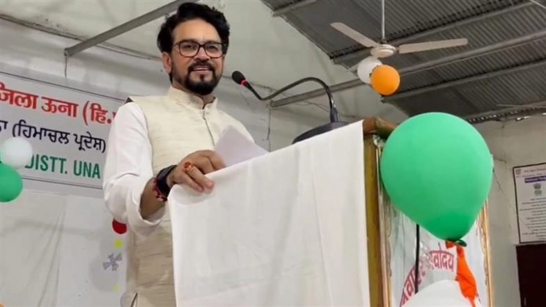 Hanuman or Neil Armstrong, Who Was the First To Go To Space? Neither! Netizens Debate After Anurag Thakur Speech for School Students Goes Viral