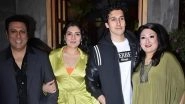 &lsquo;It&rsquo;s All Rumours&rsquo;: Daughter Tina Ahuja Breaks Silence on Govinda and Sunita Ahuja Divorce Speculations, Calls Reports &ldquo;Baseless&rdquo; As Family Prepares for Ganesh Chaturthi 2025