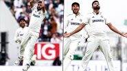 Mohammed Siraj Performs Cristiano Ronaldo’s Iconic ‘SIUUU’ Celebration After Dismissing Gus Atkinson as His 5-Wicket Haul Helped India Win Series-Levelling 5th Test (Watch Video)
