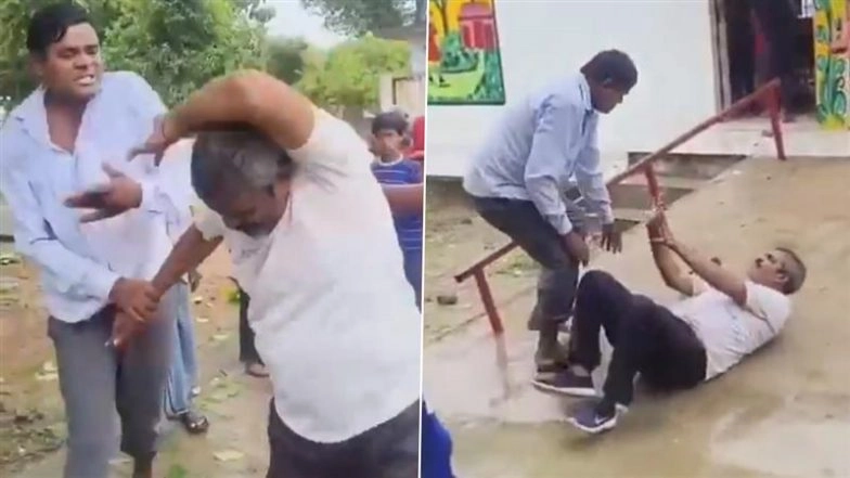 Kaushambi: School Headmaster Thrashed, Arrested for Sexually Abusing Girls After Showing Them Obscene Videos on Tablet