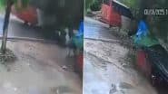 Barabanki Tree Collapse: 5 Killed After Tree Falls on Moving Bus Amid Rainfall in Uttar Pradesh; CCTV Video Surfaces
