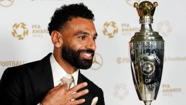 Mohamed Salah Reflects on Historic PFA Player of the Year Award 2025 Honour, Says ‘It’s Something I’ll Never Forget and Take for Granted’ (Watch Video)