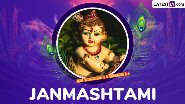 Janmashtami 2025 Wishes and Instagram Captions Dedicated To Lord Krishna: Celebrate Gokulashtami With Messages, WhatsApp Status Greetings, Bal Gopal Images and HD Wallpapers