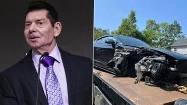Vince McMahon Car Accident: Former WWE Chief Causes Multi-Car Crash in Connecticut Hours Before Hulk Hogan’s Death, Woman Says ‘She’s Lucky To Have Survived’ (See Pics)