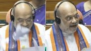 Amit Shah Tables Constitution Amendment Bills, Opposition Tears Bill Throws Copies at Union Home Minister (Watch Video)