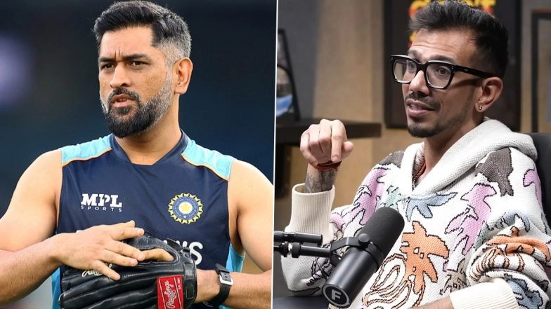 'Bathroom Mein Unko Rote Hue Dekha' Yuzvendra Chahal Opens Up On Seeing MS Dhoni Crying After ICC ODI World Cup 2019 Semi-Final Defeat (Watch Video)