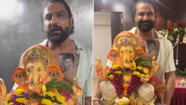 Ganesh Chaturthi 2025: Parag Tyagi Pays Heartfelt Tribute to Late Wife Shefali Jariwala As He Welcomes Bappa Without Her, Netizens Extend Support
