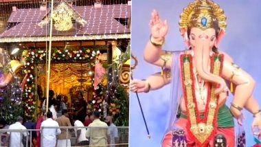 Ganesh Chaturthi 2025: Devotees Throng Temples As Ganeshotsav Festivities Kick Off, Celebrations Sweep Across India (Watch Videos)