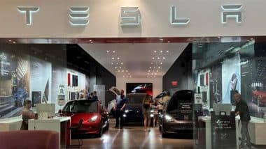 Tesla Delhi Showroom Opening Date Announced: Elon Musk’s EV Company To Open Its 2nd Showroom in Delhi’s Aerocity on August 11, 2025; Here’s Everything To Know