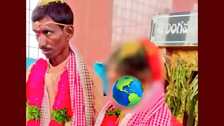 Child Marriage in Telangana: 40-Year-Old Man Held for Marrying Class 8 Student While Already Married in Kandiwala, Girl Rescued After Confiding in Teacher; FIR Filed Against 5